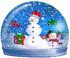 Schneekugel Christbaum Schneeman Weihnachten  Weihnachtskugeln Schlitten Gifs und Cliparts